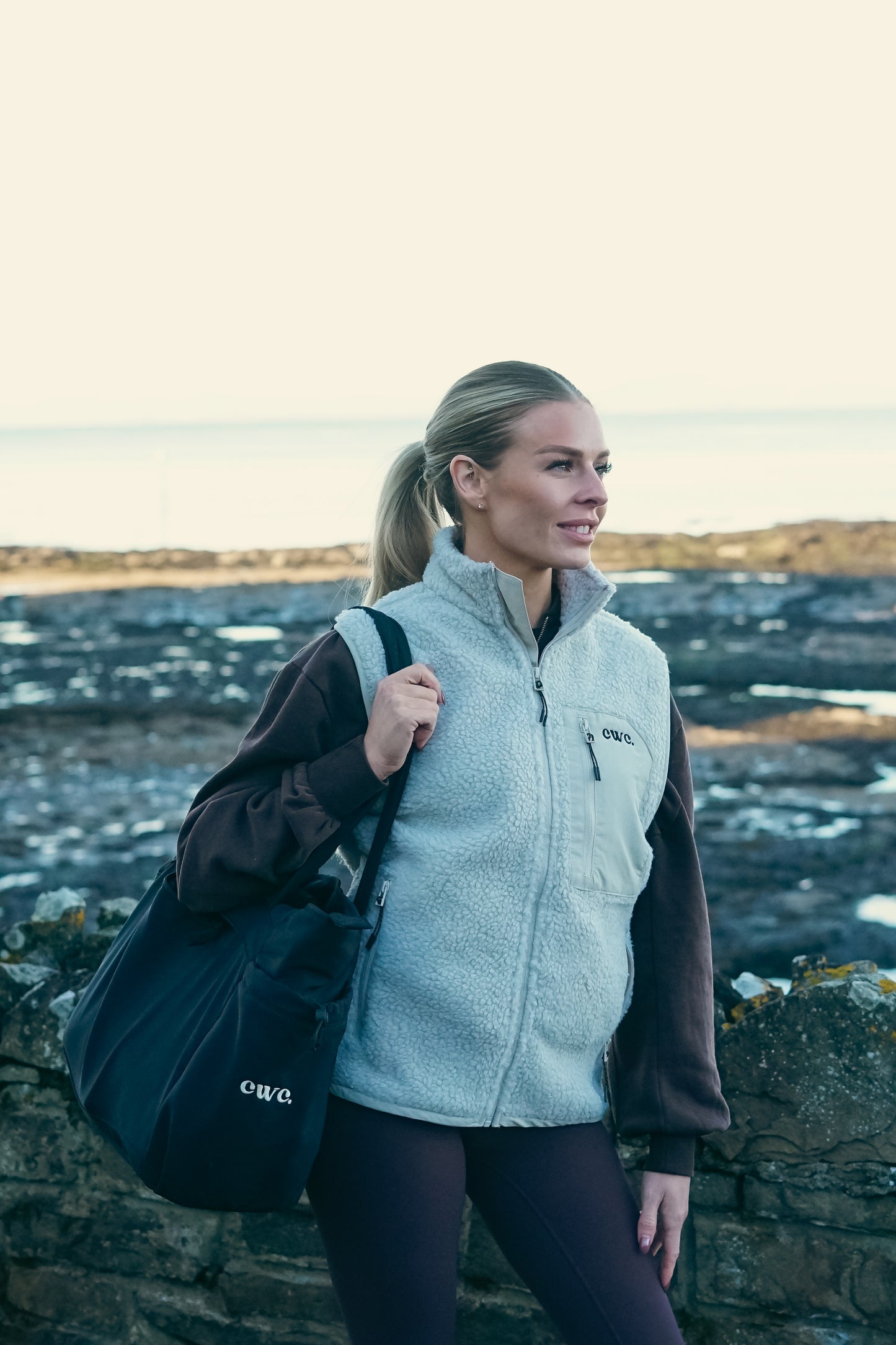 Cold Water Clubs Essential everyday tote bag, the ultimate waterproof companion for working and outdoor life.