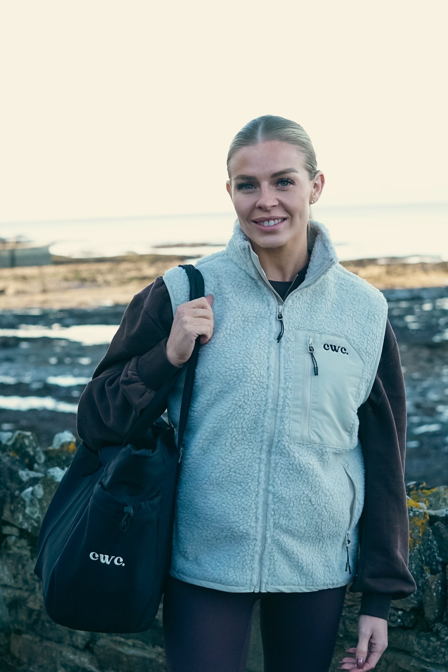 Cold Water Clubs Essential everyday tote bag, the ultimate waterproof companion for working and outdoor life.