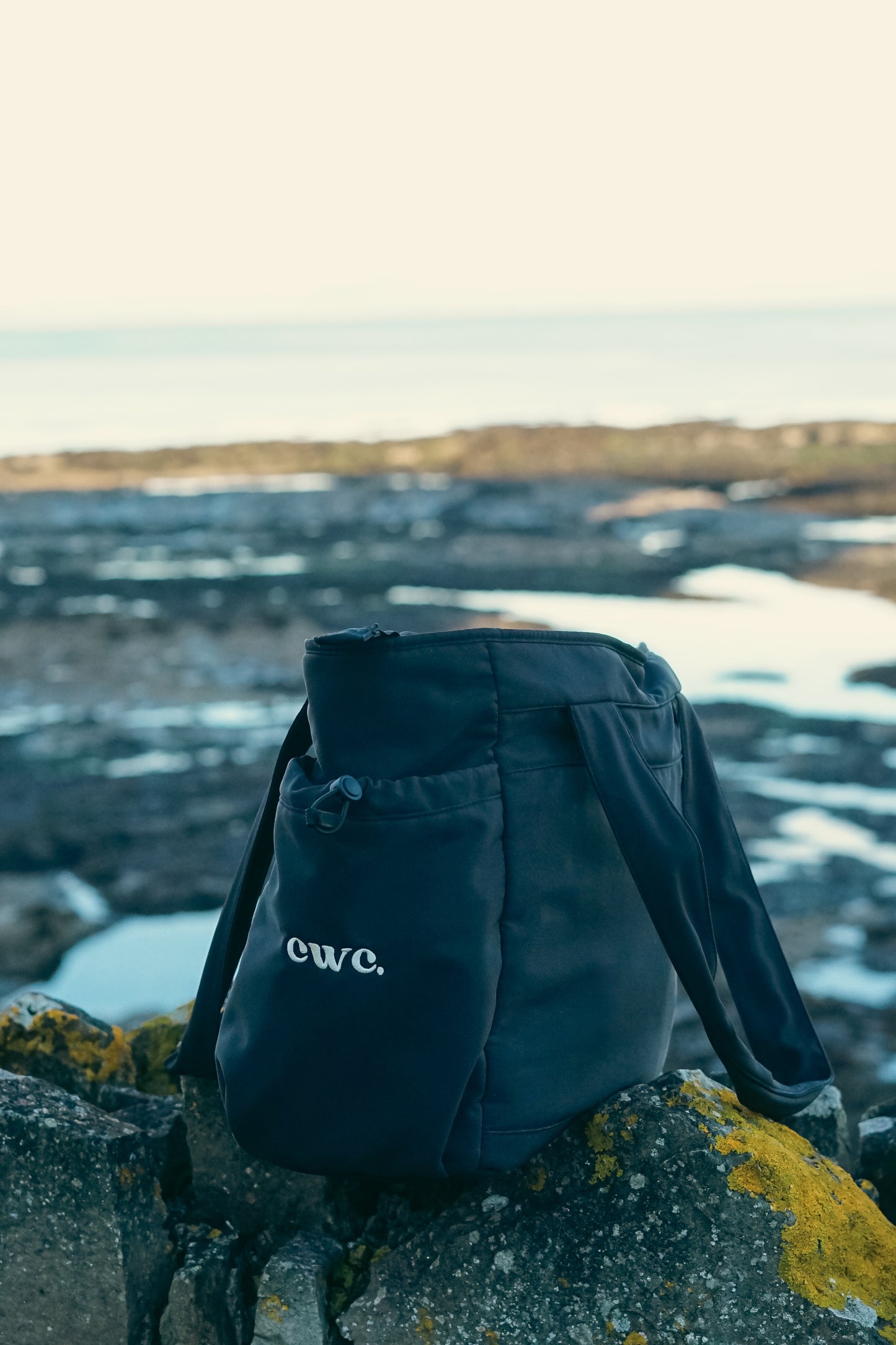 Cold Water Clubs Essential everyday tote bag, the ultimate waterproof companion for working and outdoor life.